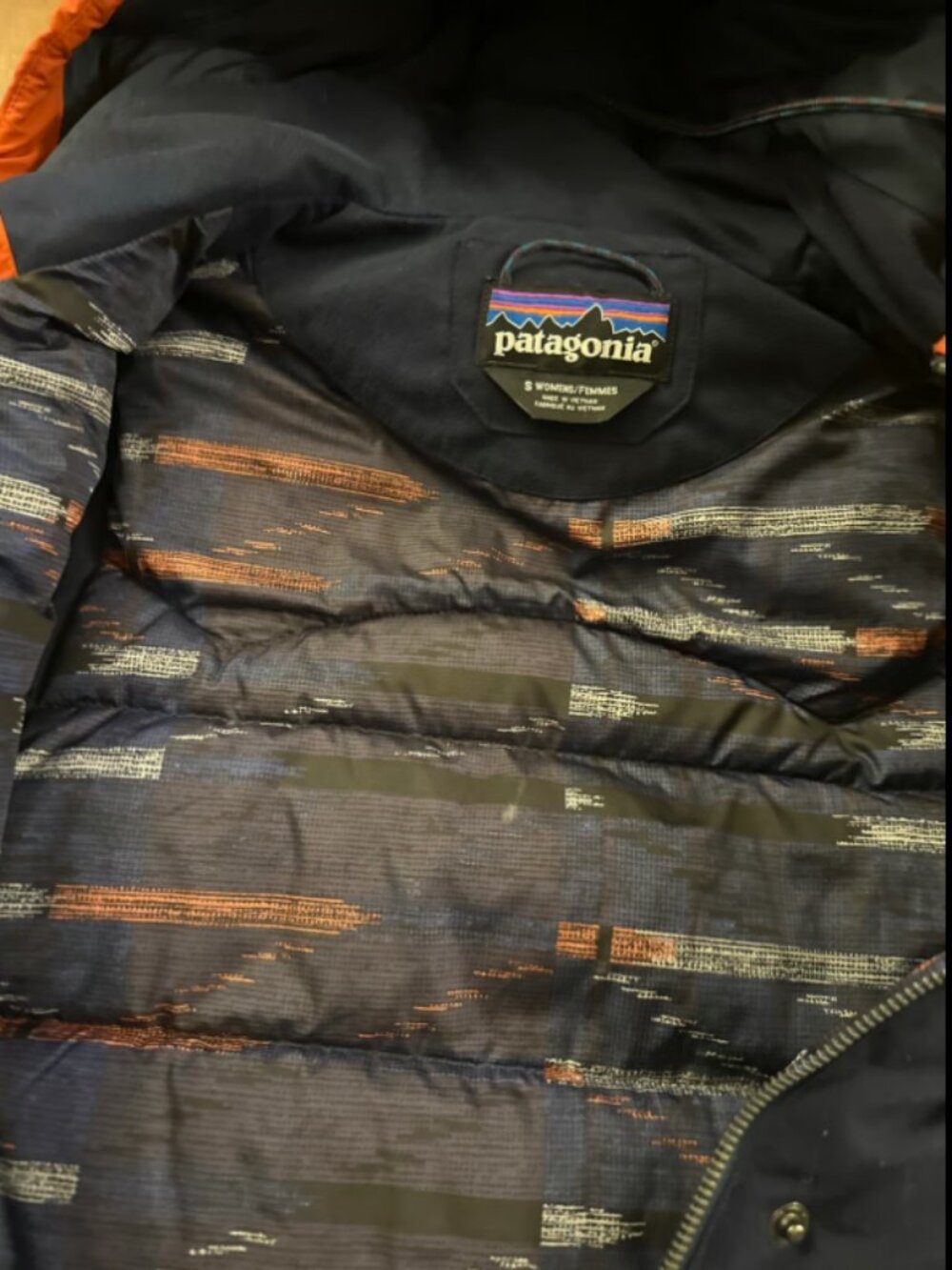 Patagonia Bivy Vest Women's Small Hooded Puffer Down - Picture 3 of 6